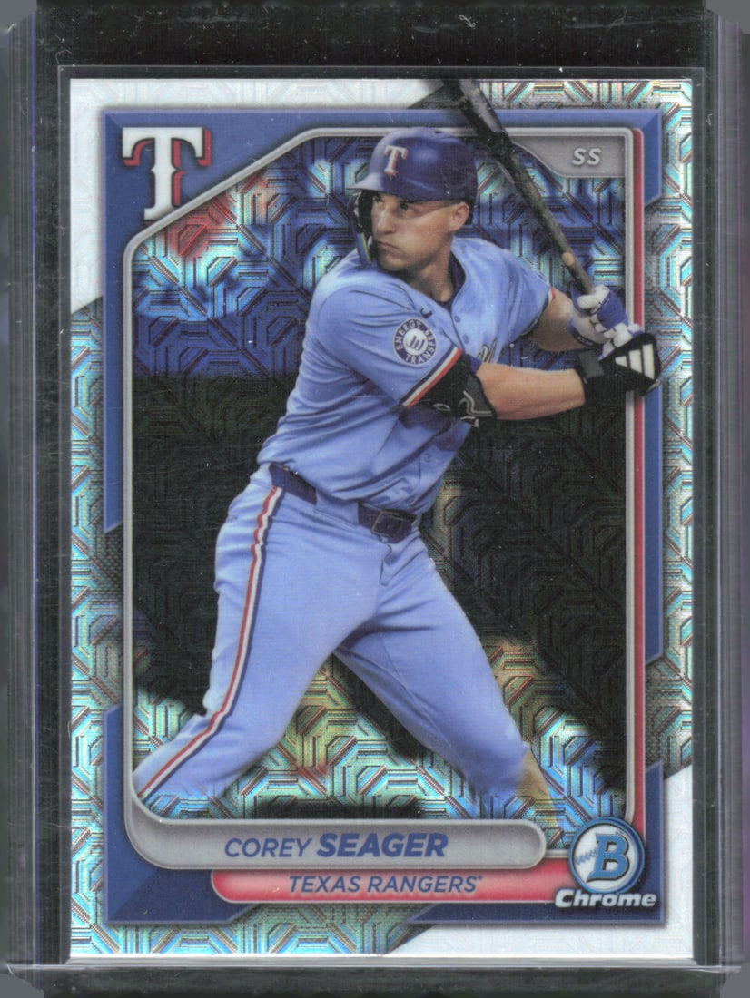 Corey Seager Mojo Refractors 2024 Bowman Chrome #20 (1 of 2)