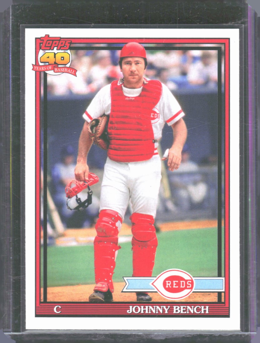 Johnny Bench 2021 Topps Archives #185: Johnny Bench 2021 Topps Archives #185