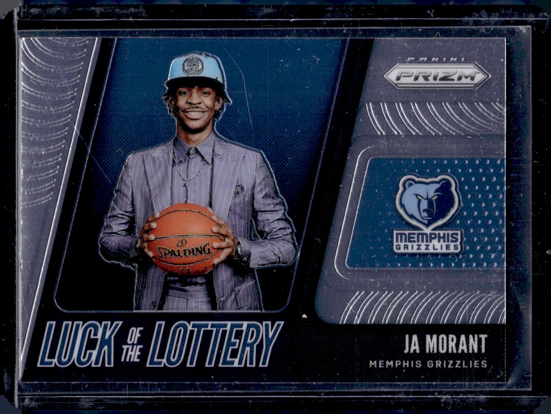 Ja Morant Luck of the Lottery RC 2019-20 Panini Prizm #2: Ja Morant Luck of the Lottery RC 2019-20 Panini Prizm #2