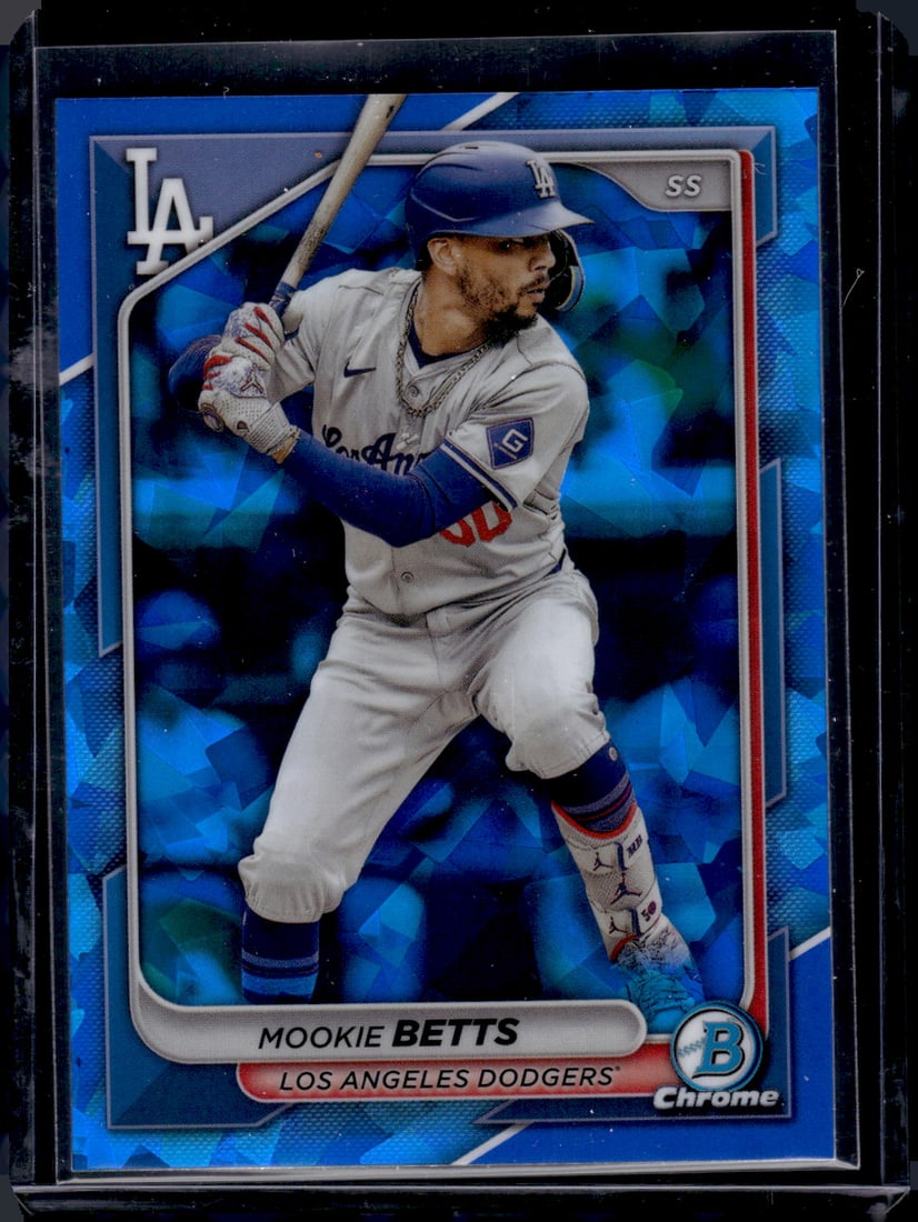 Mookie Betts 2024 Bowman Chrome Sapphire Edition #62: Mookie Betts 2024 Bowman Chrome Sapphire Edition #62