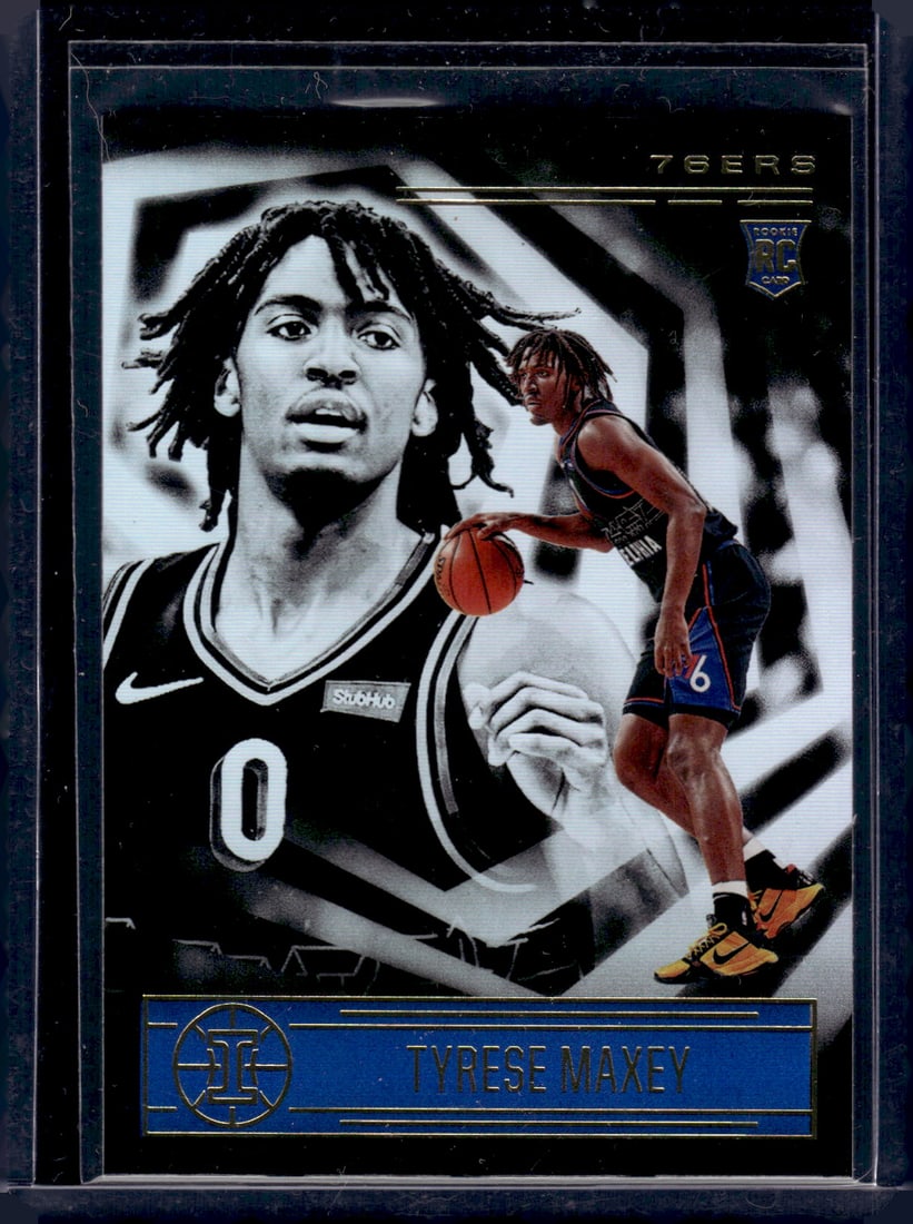 Tyrese Maxey RC 2020-21 Panini Illusions #162: Tyrese Maxey RC 2020-21 Panini Illusions #162