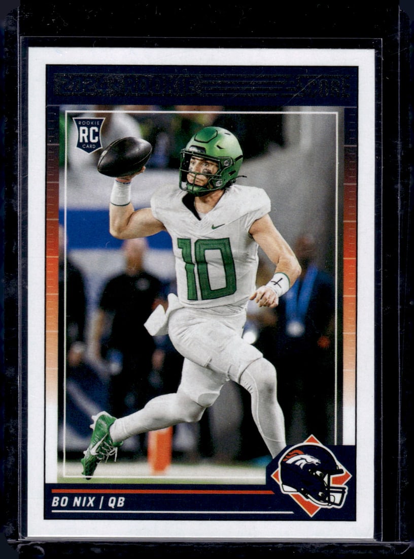 Bo Nix RC 2024 Panini Score #332: Bo Nix RC 2024 Panini Score #332