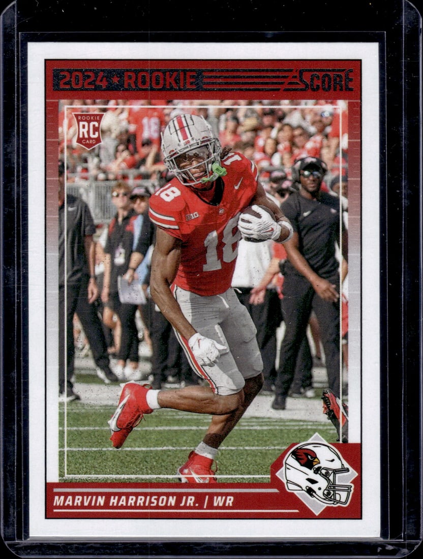 Marvin Harrison Jr. RC 2024 Panini Score #305: Marvin Harrison Jr. RC 2024 Panini Score #305