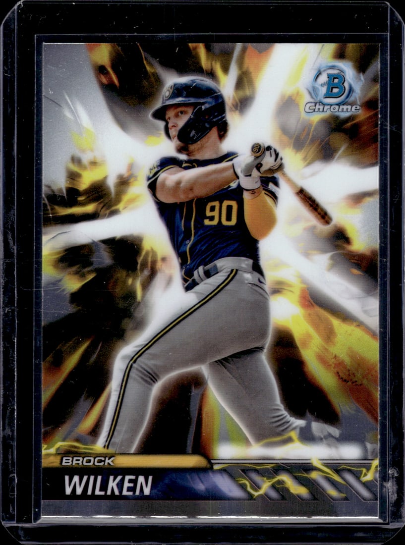Brock Wilken Plasma Power 2024 Bowman Chrome Draft #PP-12: Brock Wilken Plasma Power 2024 Bowman Chrome Draft #PP-12