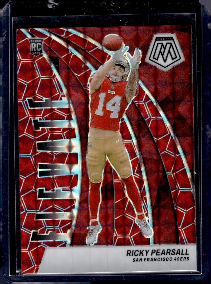 Ricky Pearsall Elevate Red Mosaic Prizm RC 2024 Panini Mosaic #8 (1 of 2)