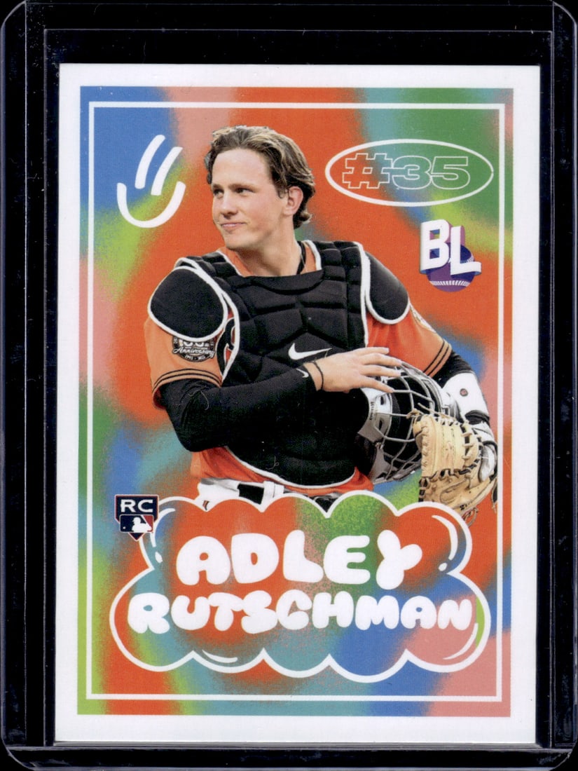 Adley Rutschman RC 2023 Topps Big League #BL-21: Adley Rutschman RC 2023 Topps Big League #BL-21