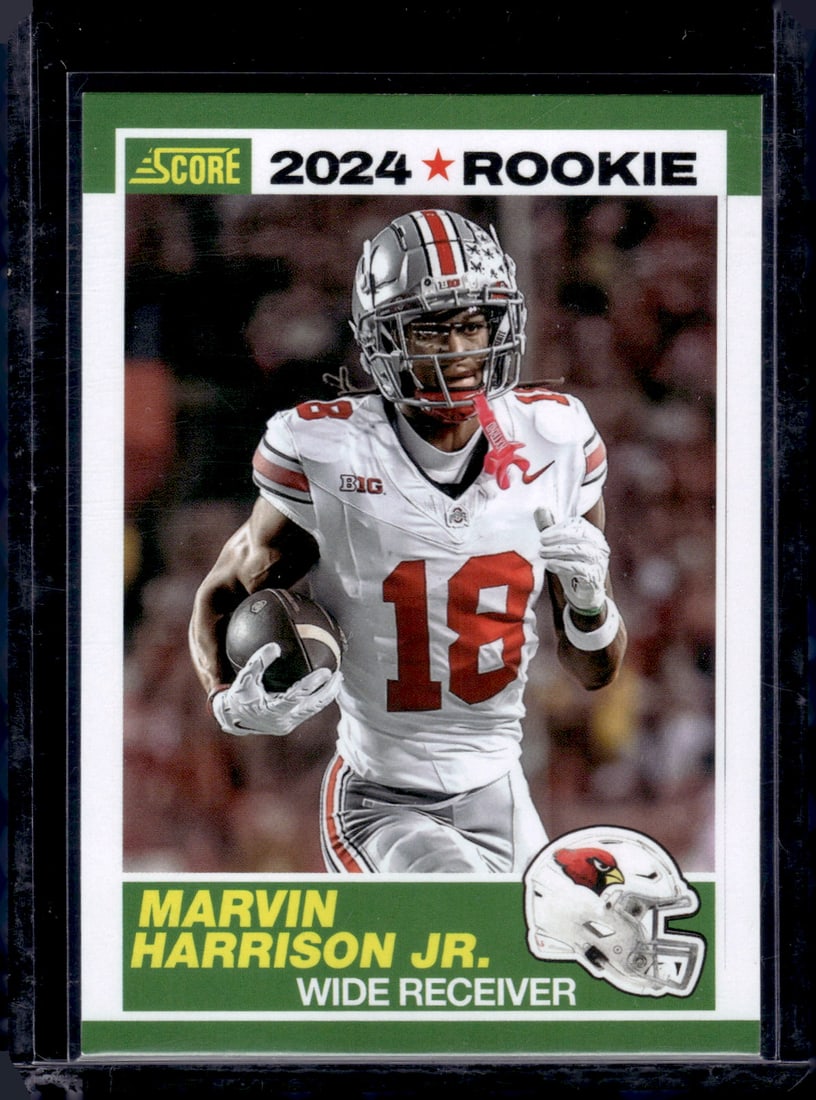 Marvin Harrison Jr. RC 2024 Panini Score #4: Marvin Harrison Jr. RC 2024 Panini Score #4