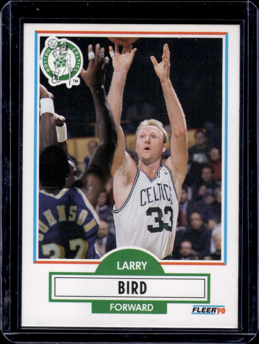 Larry Bird 1990 Fleer #8 (1 of 2)