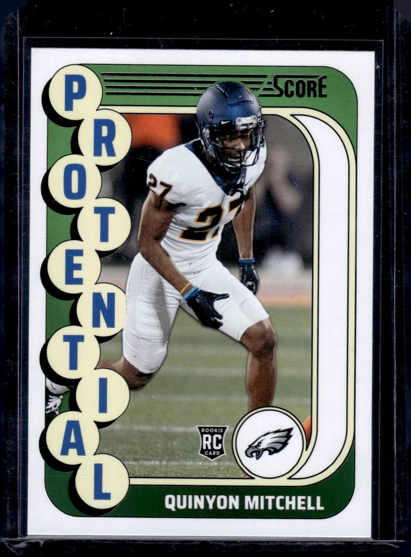 Quinyon Mitchell Protential RC 2024 Panini Score #20: Quinyon Mitchell Protential RC 2024 Panini Score #20