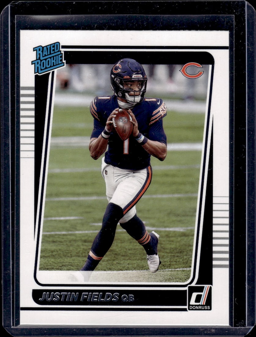 Justin Fields RC 2021 Panini Donruss #253: Justin Fields RC 2021 Panini Donruss #253