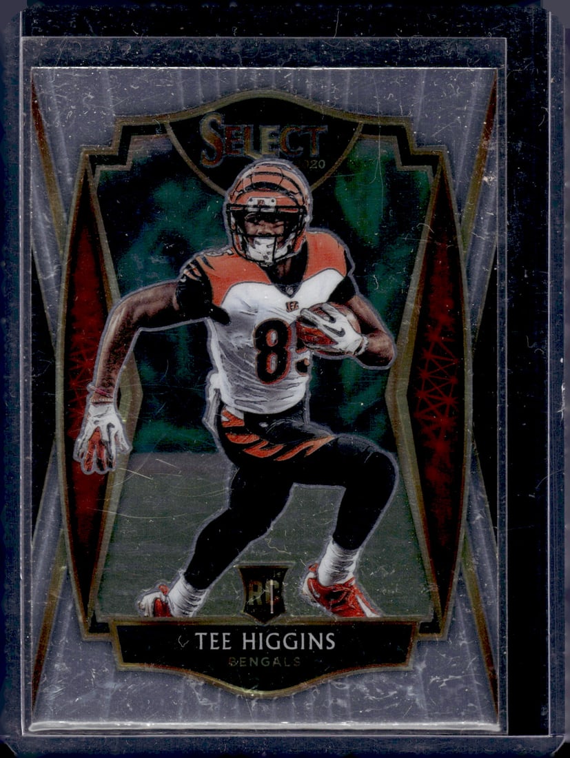 Tee Higgins RC 2020 Panini Select #160 (1 of 2)