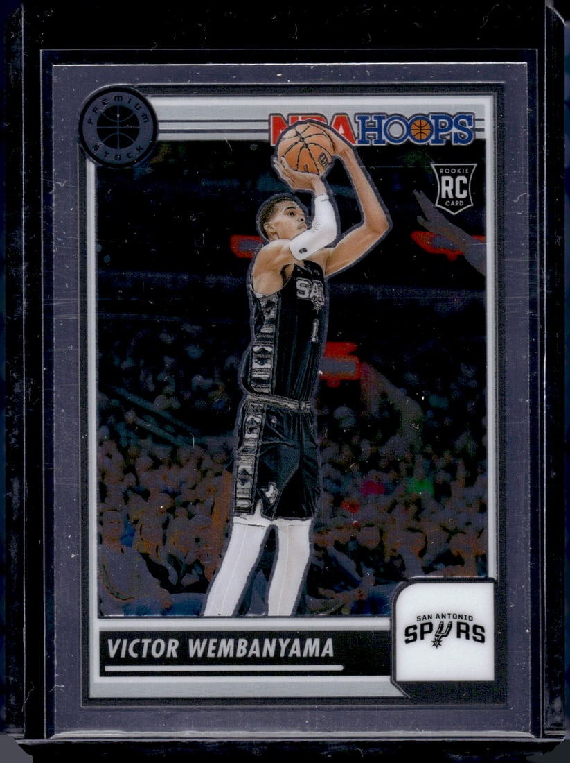 Victor Wembanyama RC 2023-24 Panini Premium Stock #108: Victor Wembanyama RC 2023-24 Panini Premium Stock #108