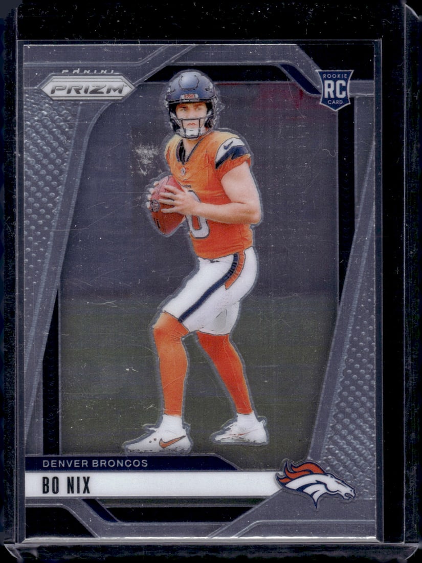 Bo Nix RC 2024 Panini Prizm #309: Bo Nix RC 2024 Panini Prizm #309