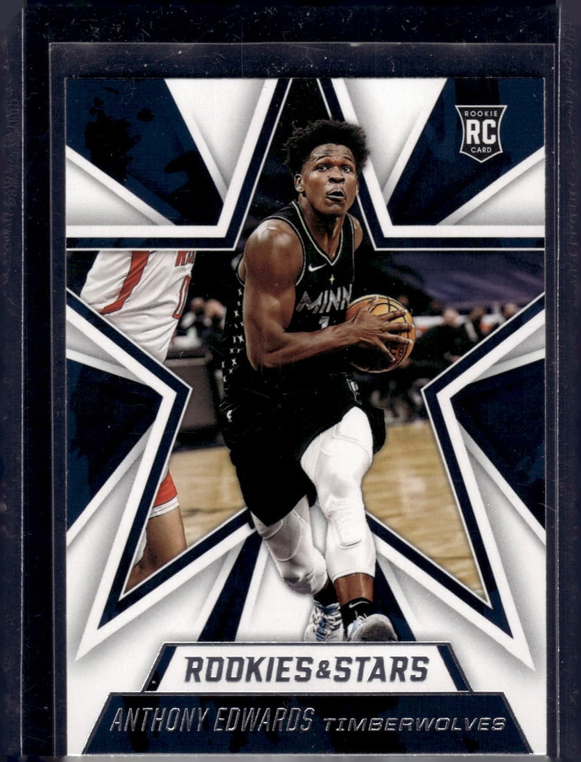 Anthony Edwards RC 2020-21 Panini Chronicles Rookies & Stars #657: Anthony Edwards RC 2020-21 Panini Chronicles Rookies & Stars #657