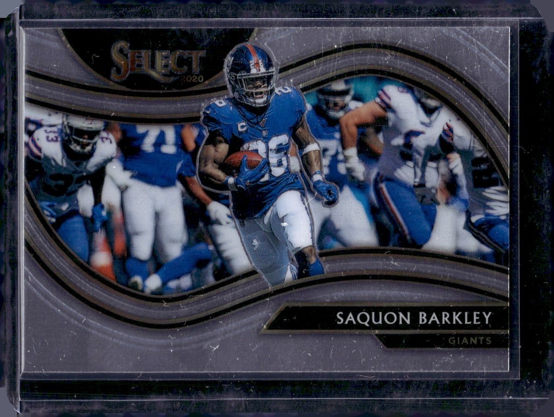 Saquon Barkley Snapshots 2020 Panini Select #SS-10 (1 of 2)
