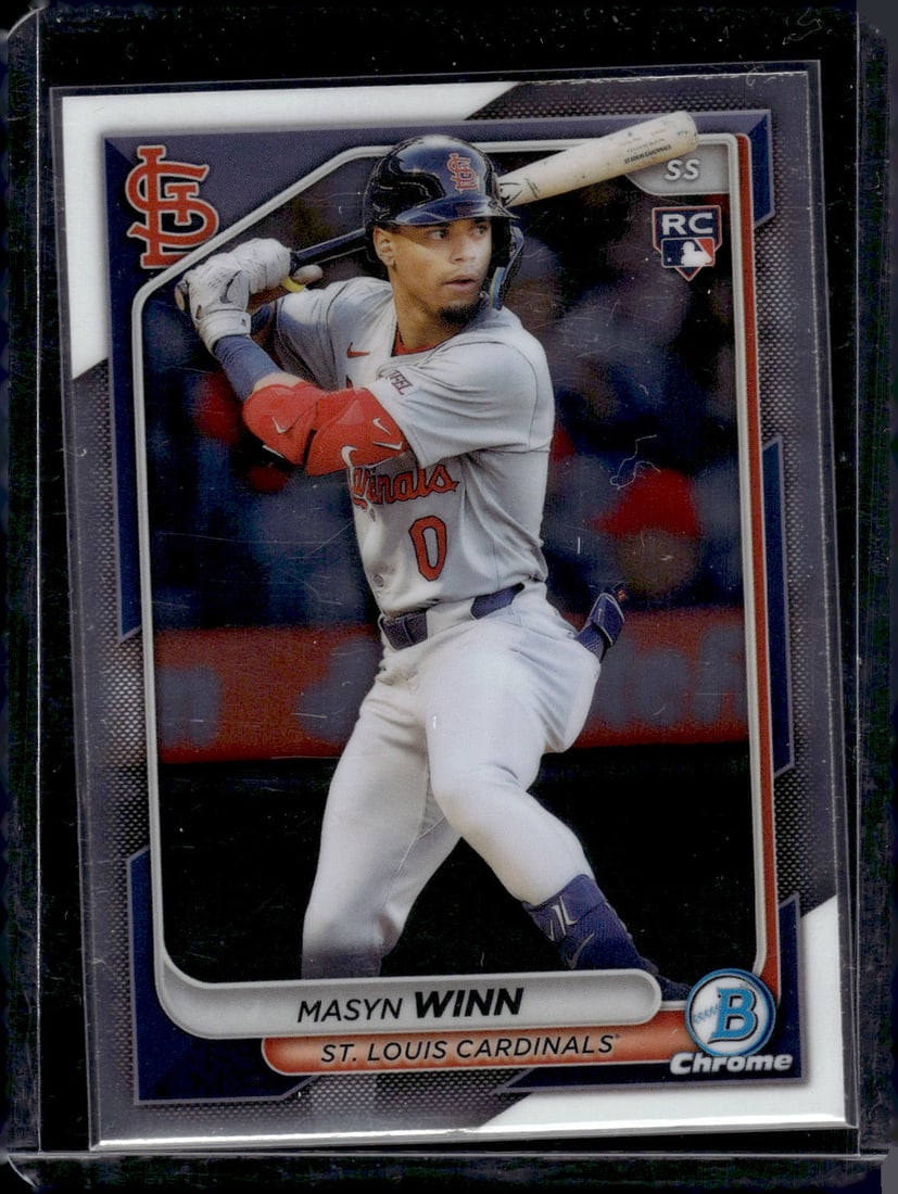 Masyn Winn RC 2024 Bowman Chrome #61: Masyn Winn RC 2024 Bowman Chrome #61