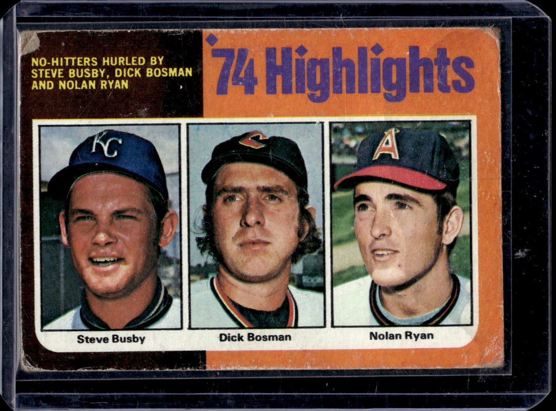 74 Highlights Nolan Ryan 1975 Topps #7 (1 of 2)