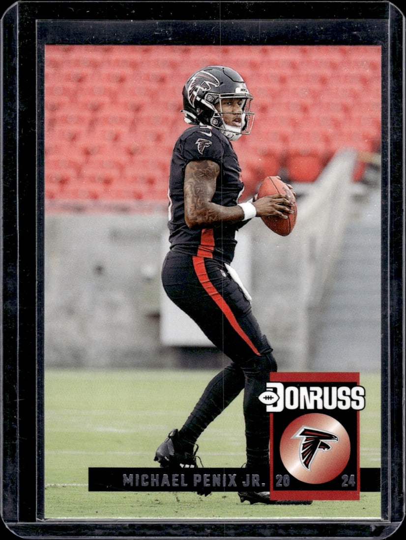 Michael Penix Jr. RC 2024 Panini Donruss #25: Michael Penix Jr. RC 2024 Panini Donruss #25