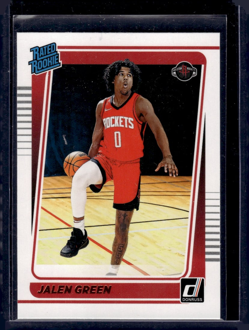 Jalen Green RC 2021-22 Panini Donruss #209: Jalen Green RC 2021-22 Panini Donruss #209
