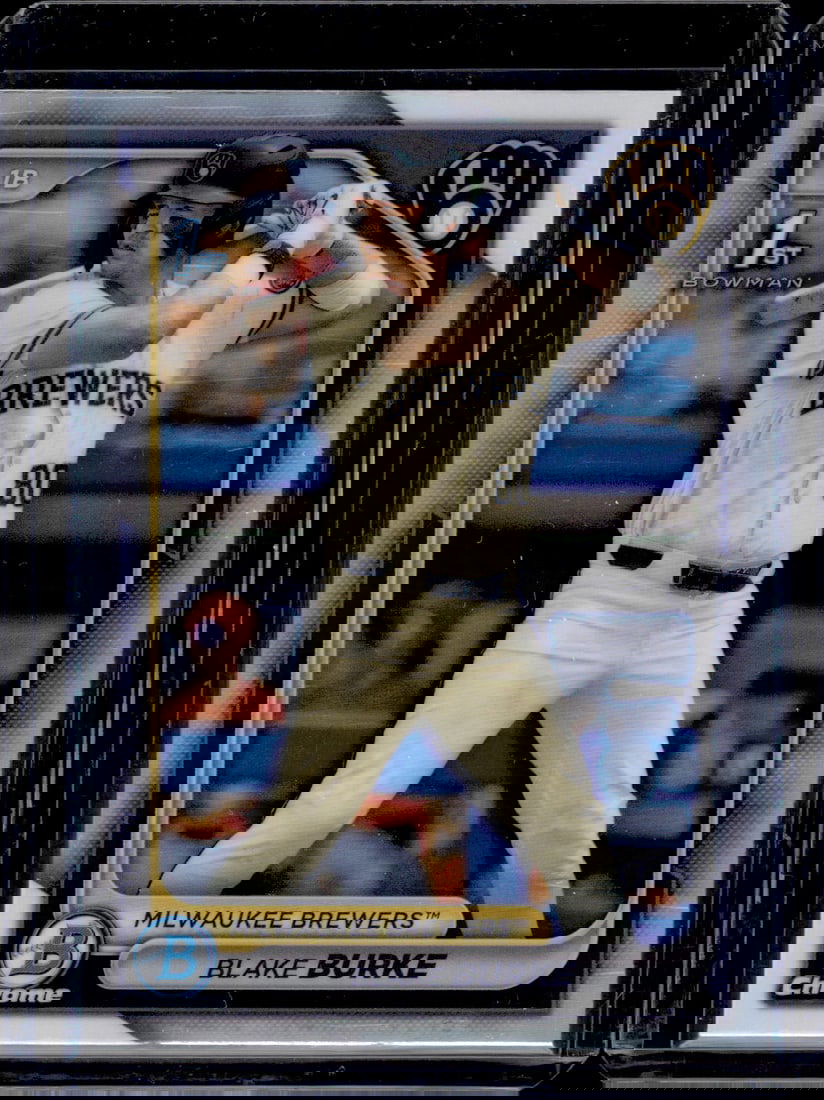 Blake Burke 1st Bowman Refractor 2024 Bowman Chrome Draft #BDC-95 (1 of 2)