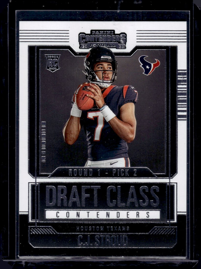 Cj Stroud Draft Class RC 2023 Panini Contenders #5: Cj Stroud Draft Class RC 2023 Panini Contenders #5