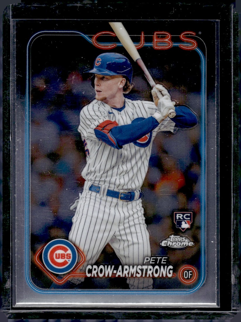 Pete Crow-Armstrong RC 2024 Topps Chrome #16: Pete Crow-Armstrong RC 2024 Topps Chrome #16