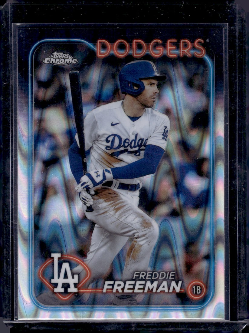 Freddie Freeman Raywave Refractor 2024 Topps Chrome #4 (1 of 2)