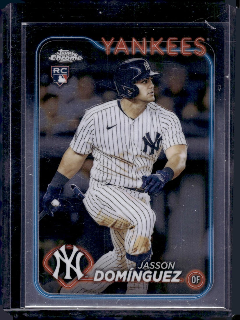 Jasson Dominguez RC 2024 Topps Chrome #89: Jasson Dominguez RC 2024 Topps Chrome #89