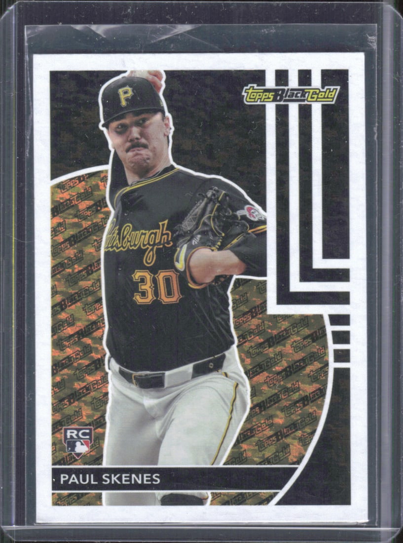 Paul Skenes Topps Black Gold 2024 Topps Update #BG-17 (1 of 2)
