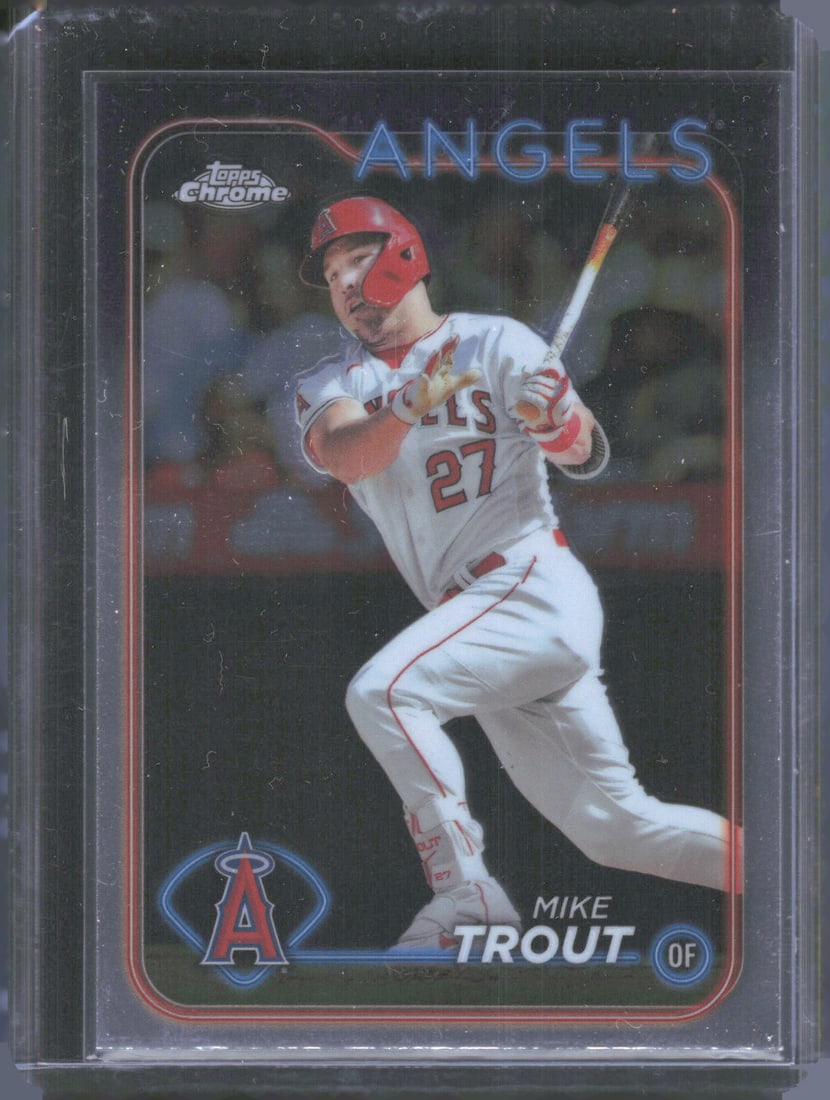 Mike Trout 2024 Topps Chrome #200 (1 of 2)