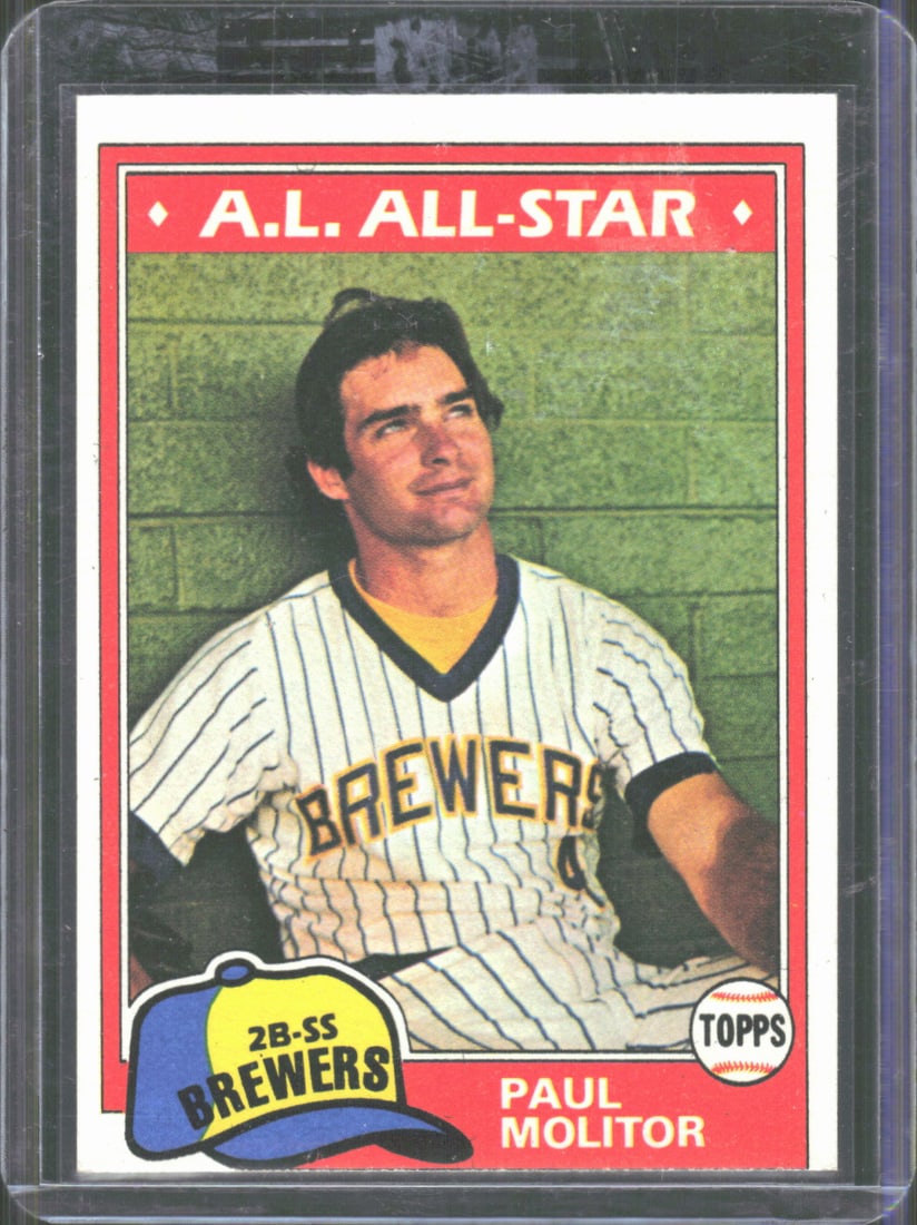 Paul Molitor 1981 Topps #300 (1 of 2)