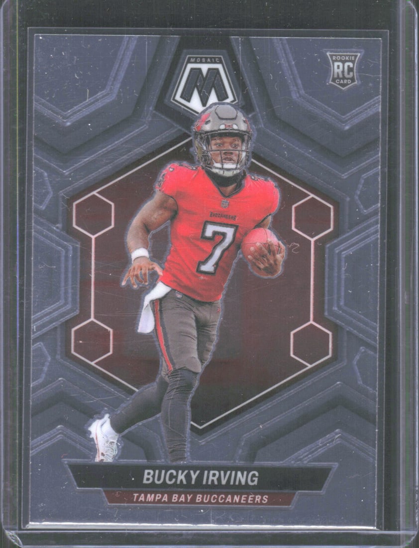 Bucky Irving Rookie 2024 Panini Mosaic #385: Bucky Irving Rookie 2024 Panini Mosaic #385
