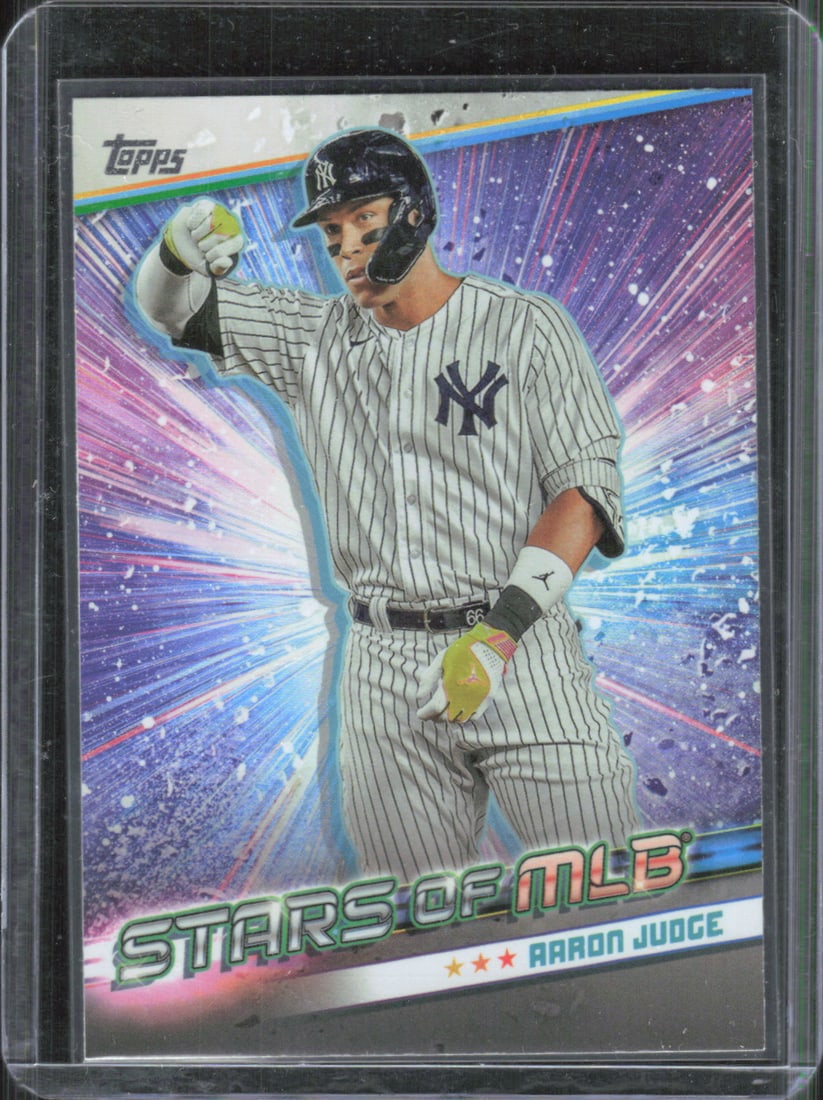 Aaron Judge Stars of MLB 2024 Topps #SMLB-13: Aaron Judge Stars of MLB 2024 Topps #SMLB-13