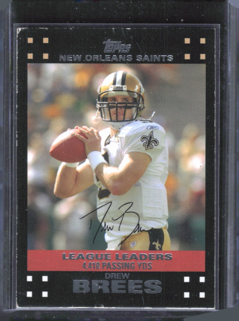 Drew Brees First Edition 2007 Topps #429 (1 of 2)