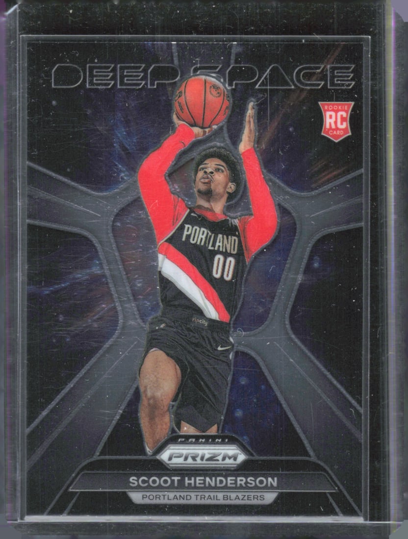 Scoot Henderson Rookie Card Deep Space 2023-24 Panini Prizm #3 (1 of 2)