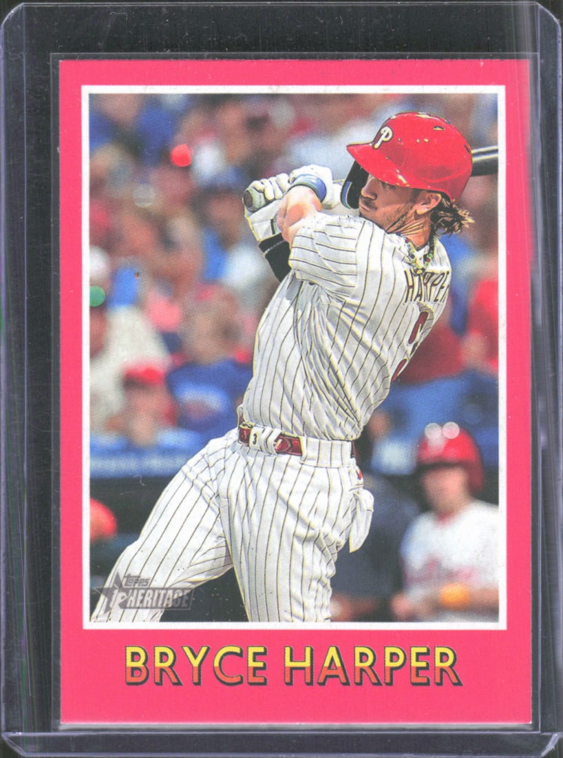 Bryce Harper 1975 Baseball Sensations 2024 Topps Heritage #75BS-18 (1 of 2)