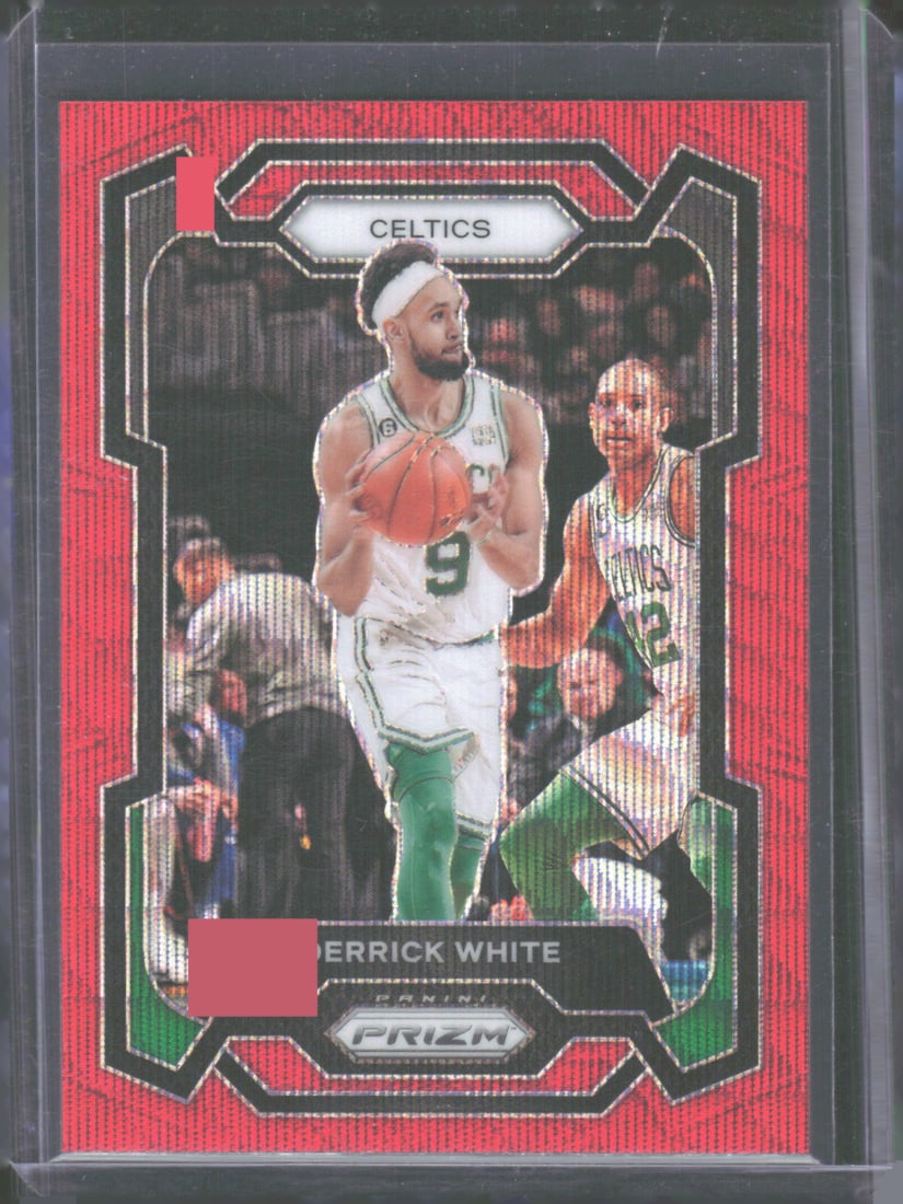 Derrick White Ruby Wave Prizm 2023-24 Panini Prizm #229 (1 of 2)