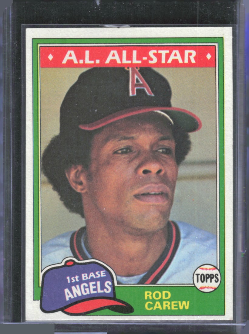 Rod Carew 1981 Topps #100 (1 of 2)