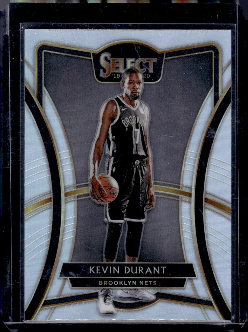 Kevin Durant Premier Level Silver Prizm 2019-20 Panini Select #191 (1 of 2)