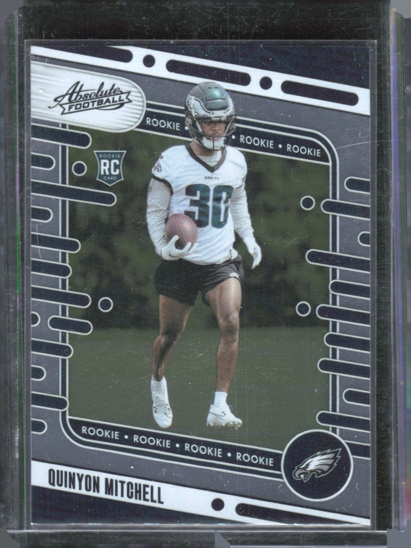 Quinyon Mitchell Black 2024 Panini Absolute #122 (1 of 2)