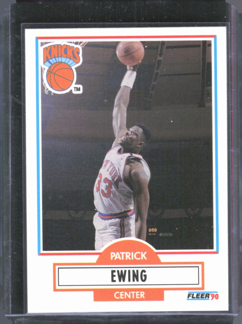 Patrick Ewing 1990-91 Fleer #125 (1 of 2)