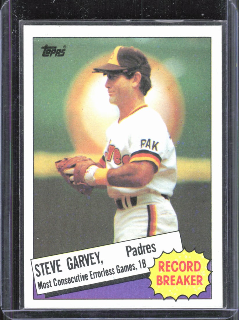 Steve Garvey Record Breaker 1985 Topps #2 (1 of 2)