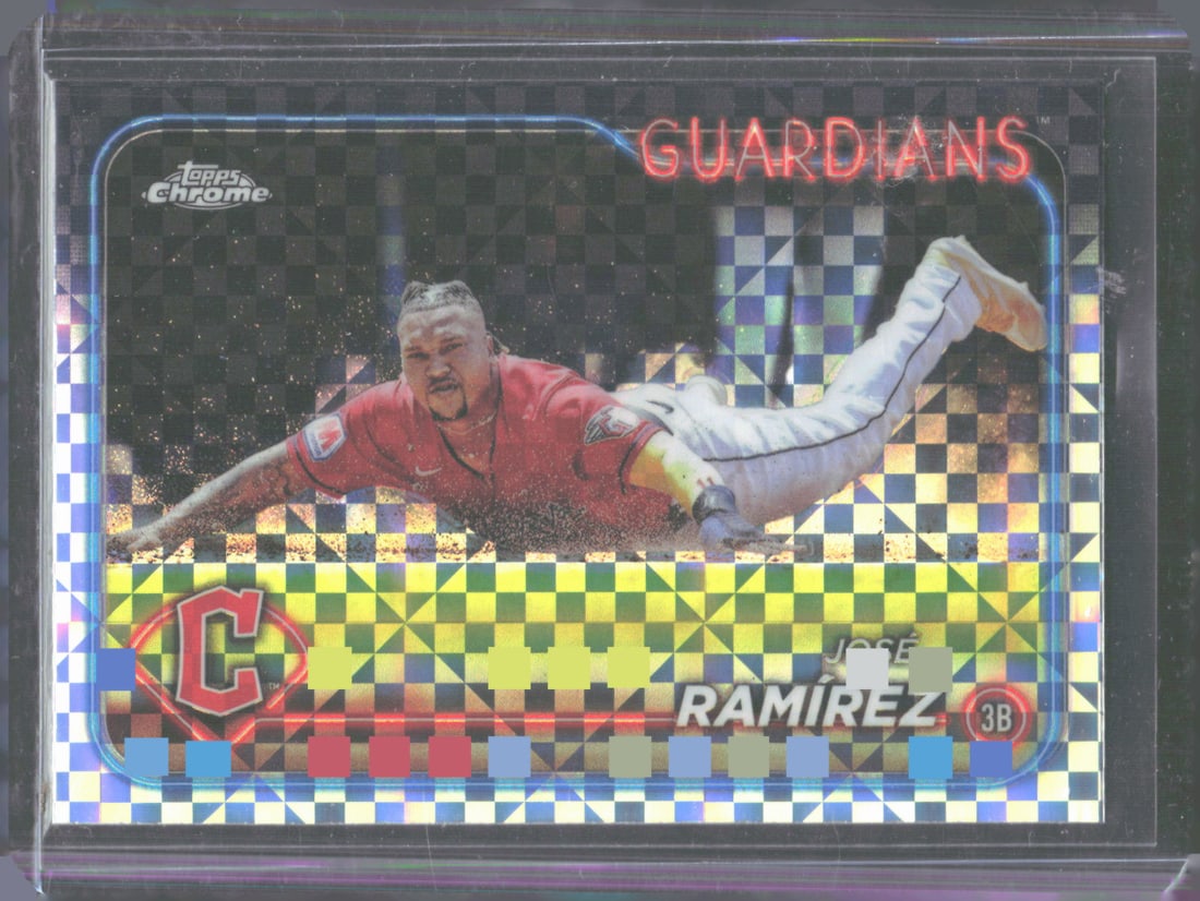 Jose Ramirez X-Fractors 2024 Topps Chrome #173 (1 of 2)