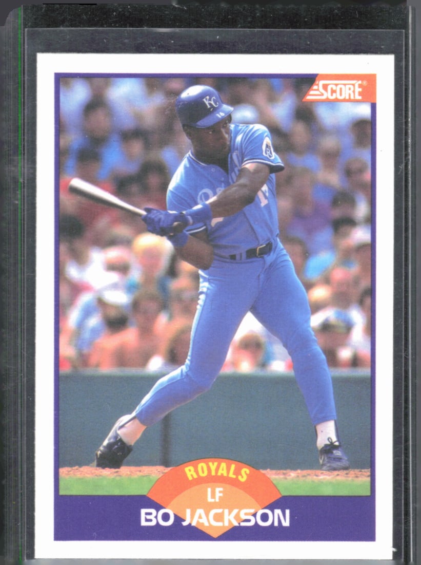 Bo Jackson 1989 Score #330 Vintage Baseball Card (1 of 2)