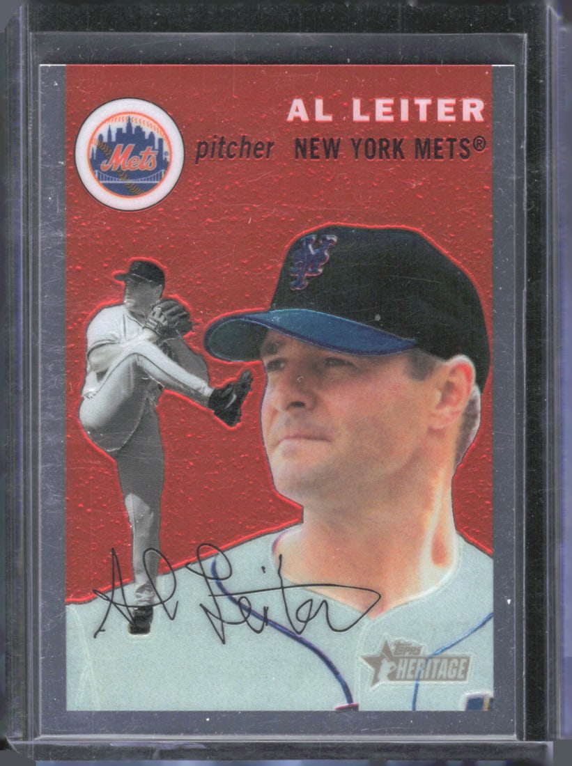Al Leiter #1502/1954 Chrome 2003 Topps Heritage #THC14 (1 of 2)