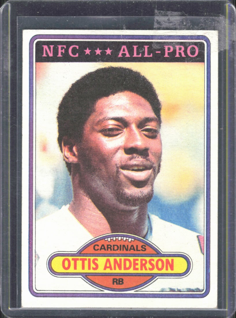 Ottis Anderson Rookie 1980 Topps #170 (1 of 2)