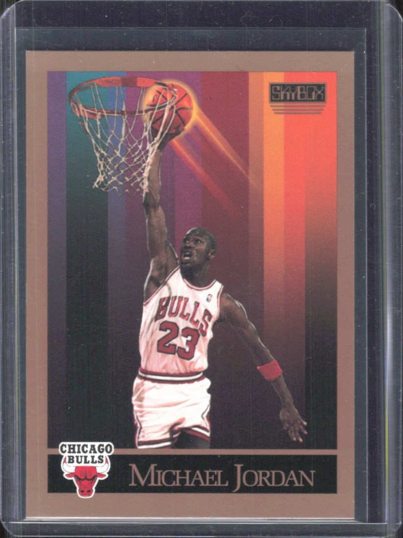 Michael Jordan 1990-91 SkyBox #41 (1 of 2)