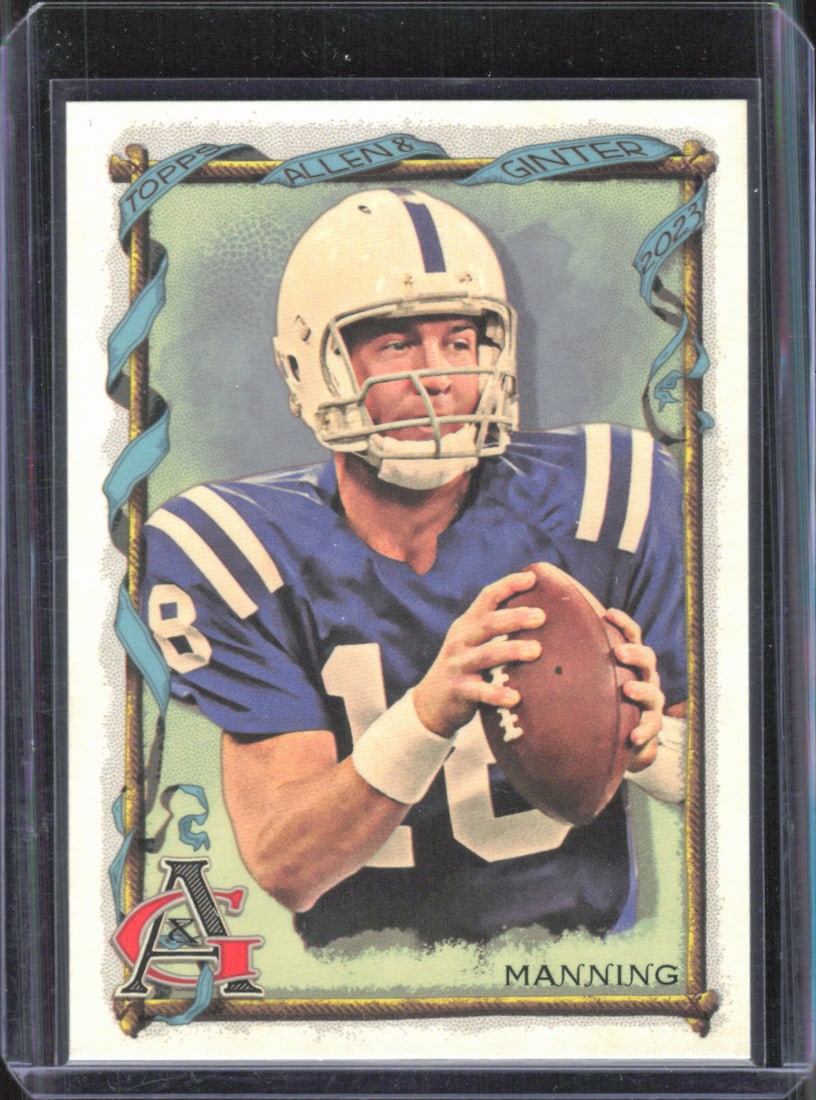 Peyton Manning Topps Allen & Ginter 2023 Topps Composite #406: Peyton Manning Topps Allen & Ginter 2023 Topps Composite #406