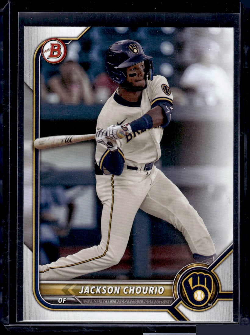 Jackson Chourio Prosepcts 2022 Bowman Draft #BD-115 (1 of 2)