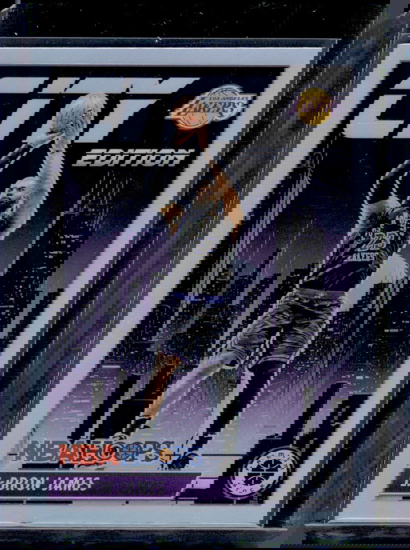 LeBron James City Edition Silver Prizm 2023-24 Panini Premium Stock #15 (1 of 2)